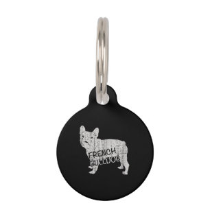 Médaillon Pour Animaux Cadeau Chien   Bouledogue Français Féroce