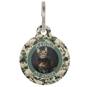Médaillon Pour Animaux Cadeau classique personnalisé pour amateur de chat