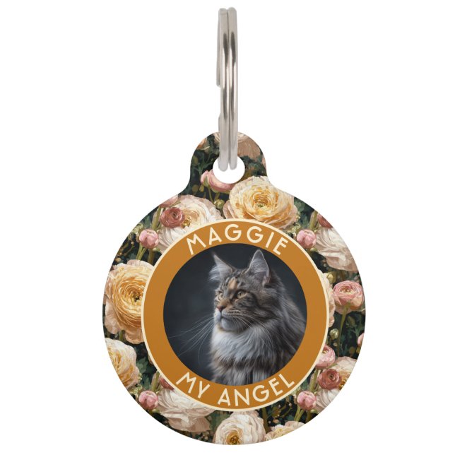 Médaillon Pour Animaux Cadeau classique pour papa de fourrure - Impressio (Devant)