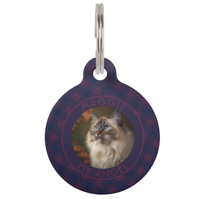 Médaillon Pour Animaux Cadeau classique pour propriétaire d'animal de Noë (Devant)