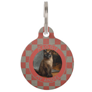 Médaillon Pour Animaux Cadeau de maman de chat personnalisé à la mode Mot