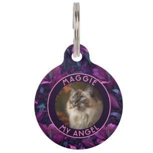 Médaillon Pour Animaux Cadeau de maman de chat personnalisé tendance moti