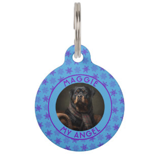 Médaillon Pour Animaux Cadeau de Noël personnalisé pour animaux de compag
