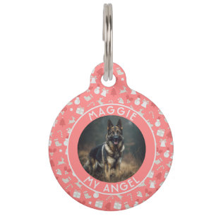 Médaillon Pour Animaux Cadeau de Noël pour papa de chien mignon