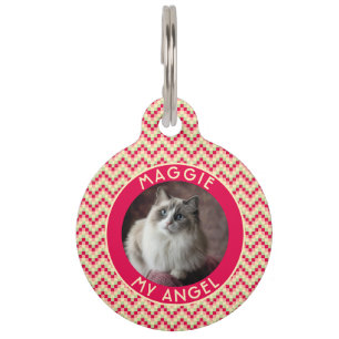 Médaillon Pour Animaux Cadeau de propriétaire de chat magnifique Résumé C