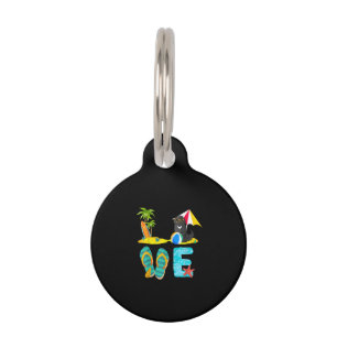 Médaillon Pour Animaux Cadeau de vacances d'été pour chien   conception n