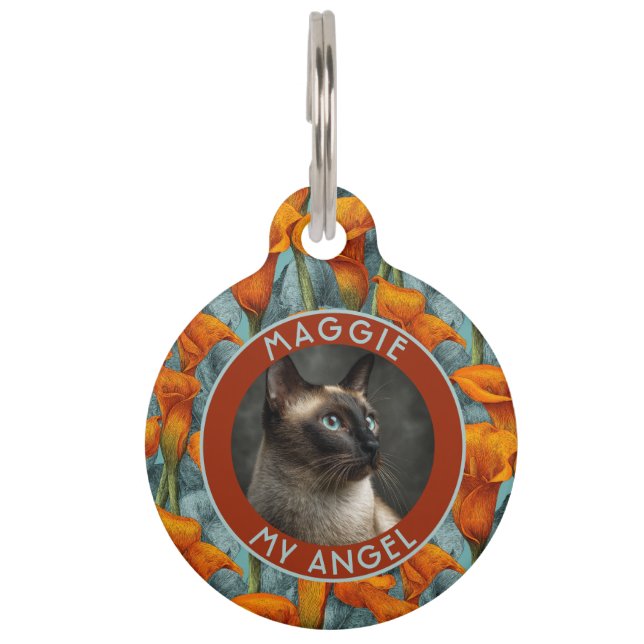 Médaillon Pour Animaux Cadeau élégant pour maman de chat - Impression de  (Devant)