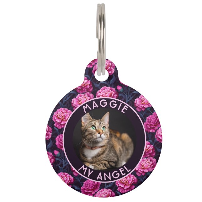 Médaillon Pour Animaux Cadeau élégant pour maman de chat - Impression d'œ (Devant)