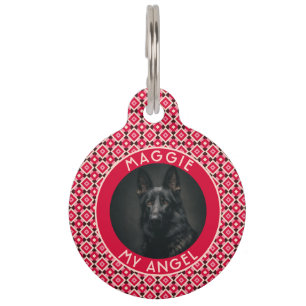 Médaillon Pour Animaux Cadeau élégant pour papa de chien personnalisé mot