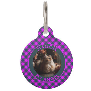 Médaillon Pour Animaux Cadeau mignon personnalisé pour amateur de chats m