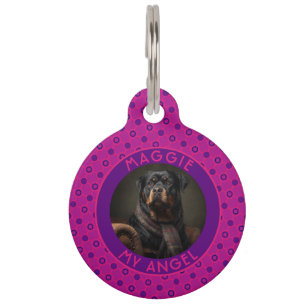 Médaillon Pour Animaux Cadeau personnalisé pour amateur de chats à motif