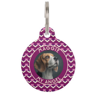 Médaillon Pour Animaux Cadeau personnalisé pour papa de chat motif Chevro