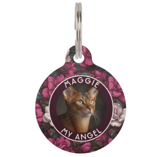 Médaillon Pour Animaux Cadeau pour amoureux de chats magnifiques avec imp