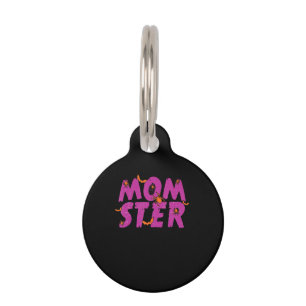 Médaillon Pour Animaux Cadeau Spider   MOMSTER Spider Net Et Bat Hallowee