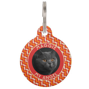 Médaillon Pour Animaux Cadeau Tendance pour Amateur de Chien Motif Chevro