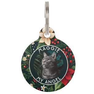 Médaillon Pour Animaux Cadeau tendance pour papa de chat - Impression de 
