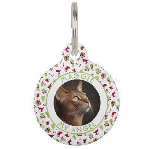 Médaillon Pour Animaux Cadeau tendance pour papa de chat personnalisé - I