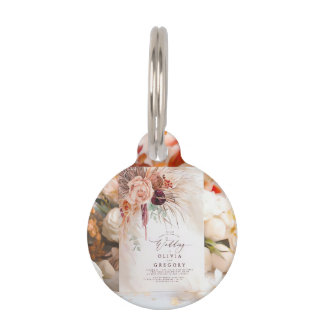 Médaillon Pour Animaux Cadeaux de mariage uniques : Porte-clés mini invit