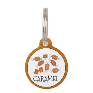 Médaillon Pour Animaux Caramels Salés Maison Sucres Bonbons Fabriqués Par