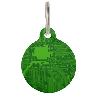 Médaillon Pour Animaux Carte de circuit