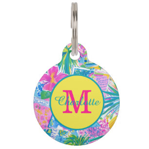 Médaillon Pour Animaux Cartes postales personnalisées de plage tropicale