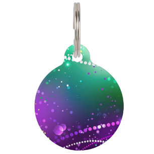 Médaillon Pour Animaux Carthagène Solive Purple