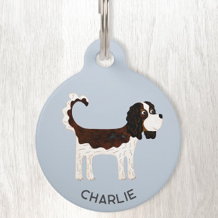 Médaillon Pour Animaux Cavalier King Charles Spaniel Chien Personnalisé