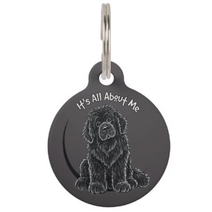 Médaillon Pour Animaux C'est tout sur moi (comme ça devrait être)