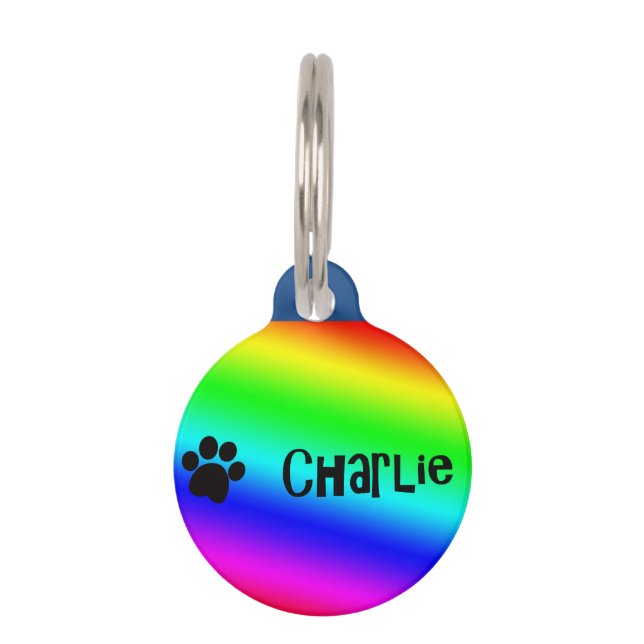 Médaillon Pour Animaux Charlie (Dos)