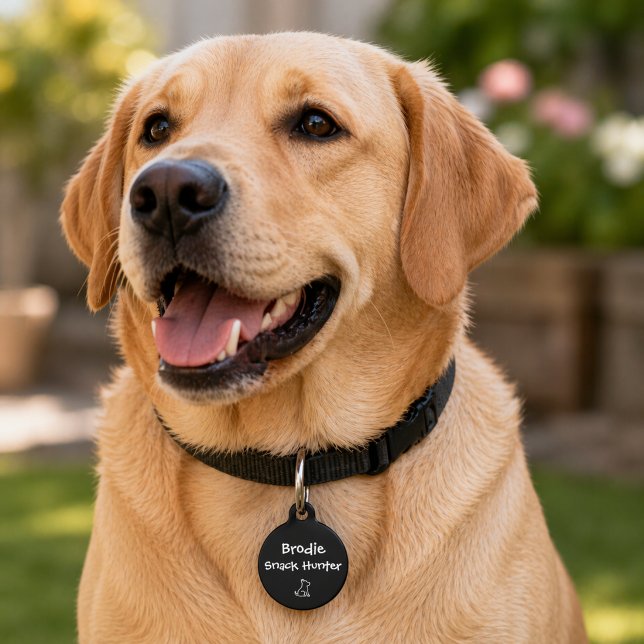 Médaillon Pour Animaux Chasseur de friandises – Sur mesure (Créateur téléchargé)
