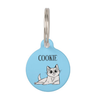 Médaillon Pour Animaux Chat apaisant personnalisé