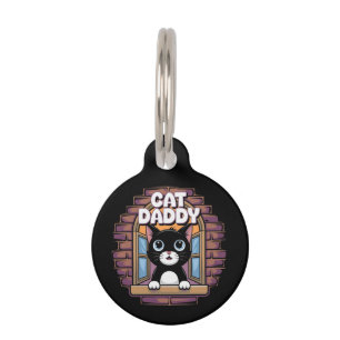 Médaillon Pour Animaux Chat Daddy Extraordinaire Le Meilleur Chat Papa Ja