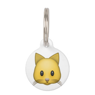 Médaillon Pour Animaux Chat - Emoji