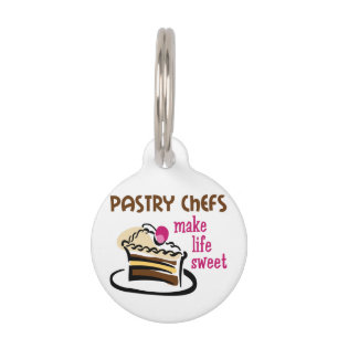 Médaillon Pour Animaux Chefs de pâtisserie