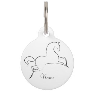 Médaillon Pour Animaux Cheval sauvage Thunder_Cove