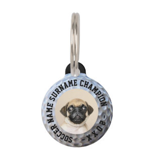 Médaillon Pour Animaux Chien Champion de Balle de Golf