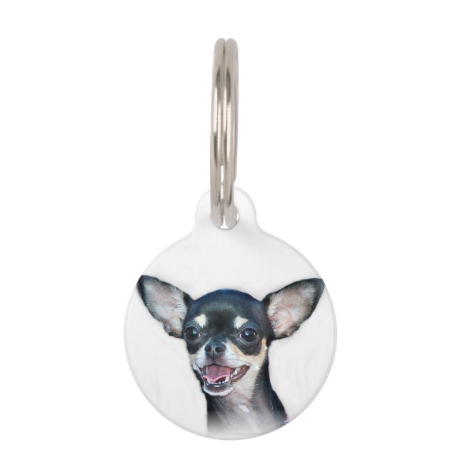 Médaillon Pour Animaux Chien Chihuahua (Devant)
