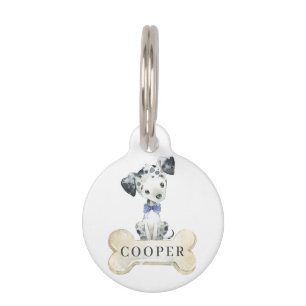 Médaillon Pour Animaux Chien chiot dalmate