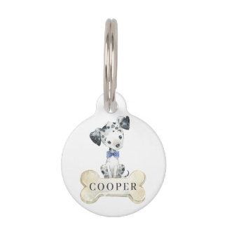 Médaillon Pour Animaux Chien chiot dalmate