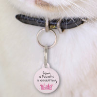 Chien de compagnie Chat Funny Princess Code de Per