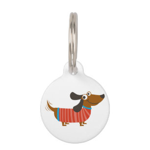Médaillon Pour Animaux Chien de Dachshund