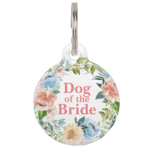 Médaillon Pour Animaux Chien de la mariée   Chien en Mariage