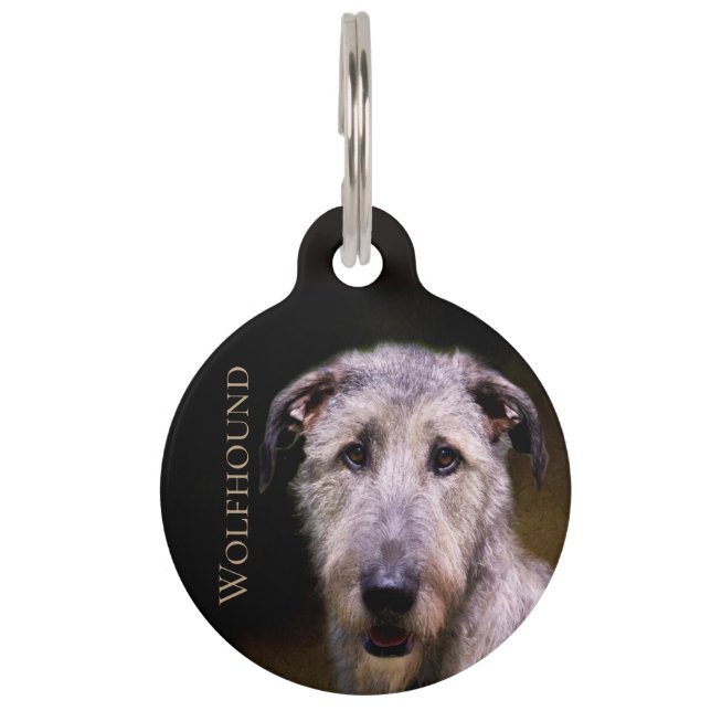 Médaillon Pour Animaux Chien-loup irlandais (Devant)