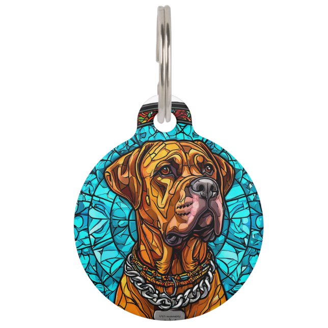 Médaillon Pour Animaux Chien Mignon (Devant)