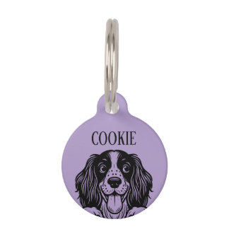 Médaillon Pour Animaux Chien Personnalisé
