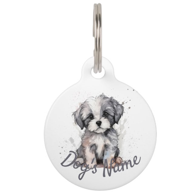 Médaillon Pour Animaux Chih-tzu (Devant)