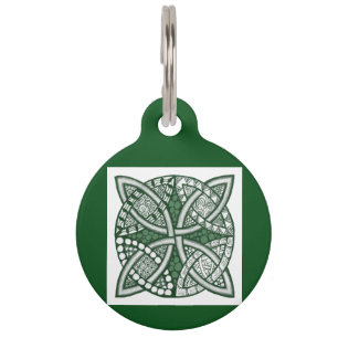 Médaillon Pour Animaux Choisissez votre motif décoratif de noeud celtiqu