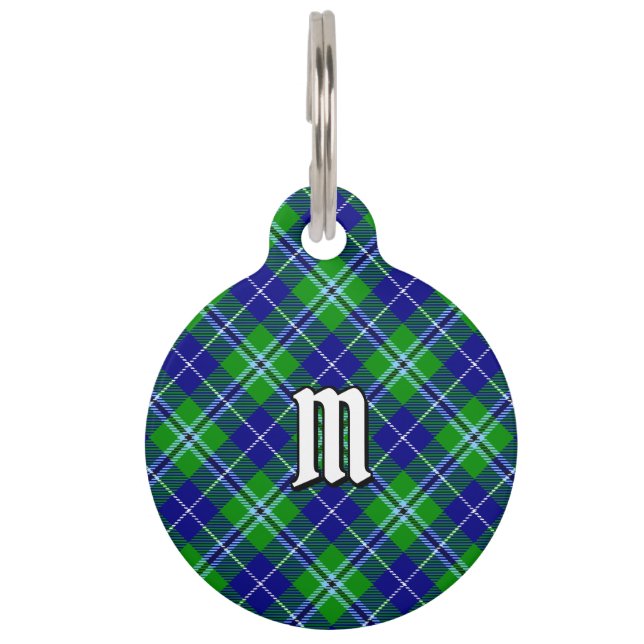 Médaillon Pour Animaux Clan Douglas Tartan (Devant)