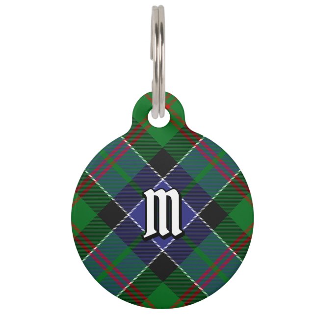 Médaillon Pour Animaux Clan Paterson Tartan (Devant)