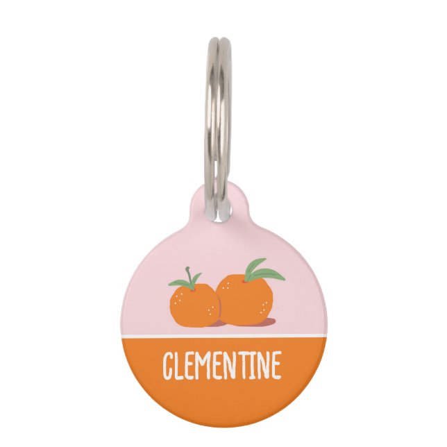 Médaillon Pour Animaux Clementine (Devant)